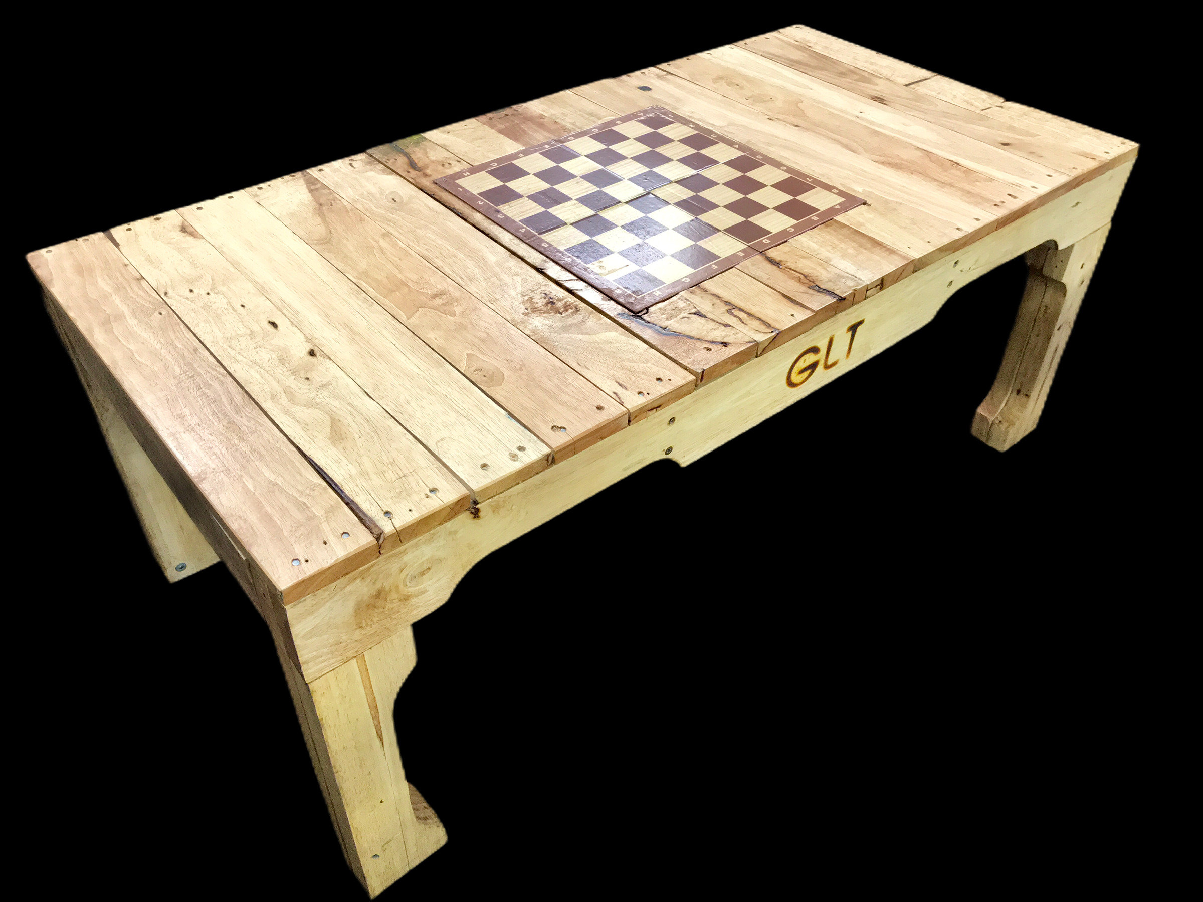Pallets With Purpose Chess Board Coffee Table By Get Lost Travel Group